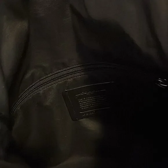 Large Coach in Camouflage ShoulderBag - Picture 9 of 15